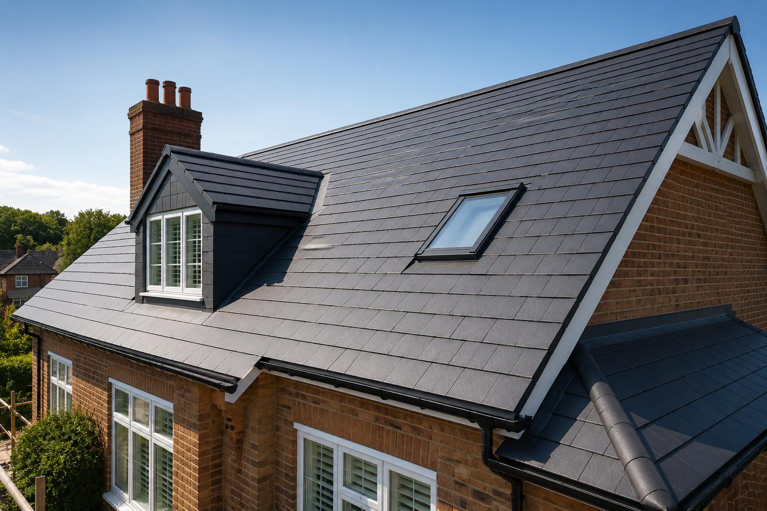 Completed CK flat roofing project